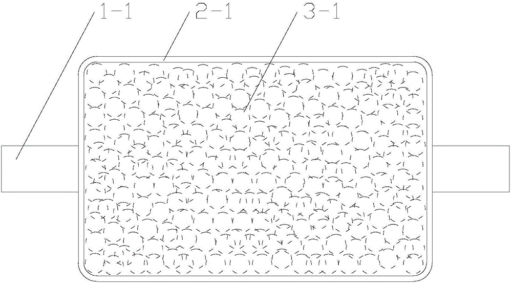 Water-absorption-bead cold-and-hot-compression physical therapy bag and production method thereof