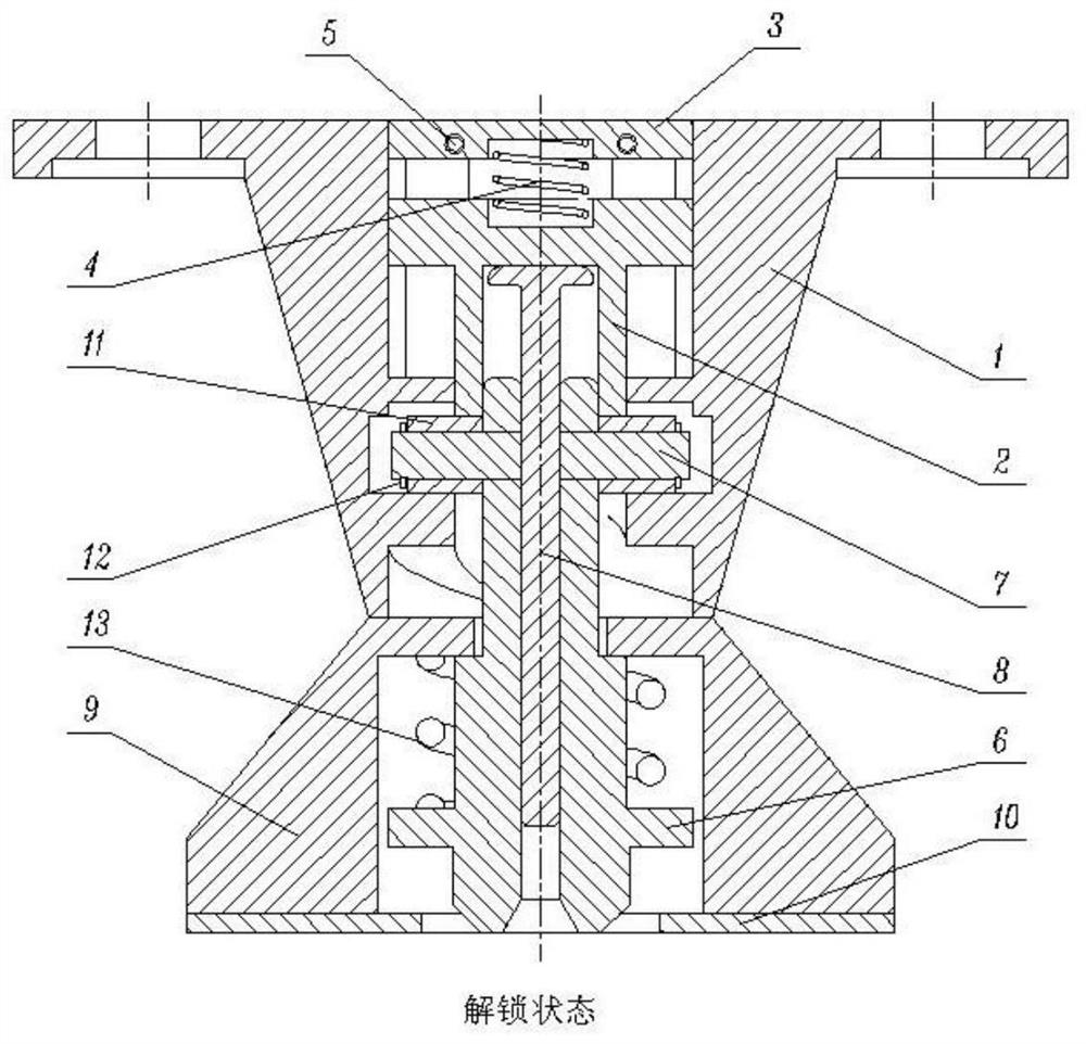 A quick docking locking mechanism