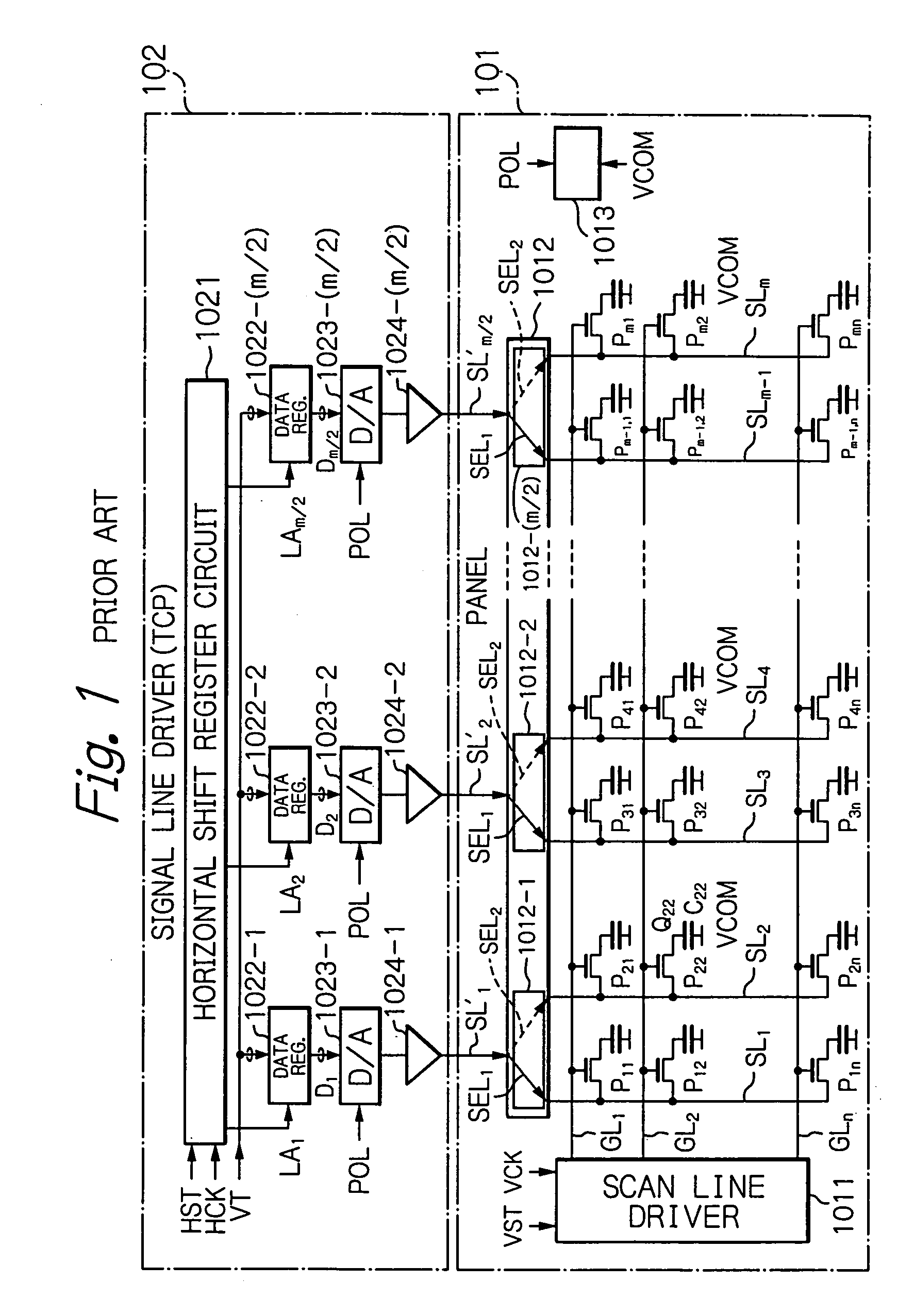 Common inversion driving type liquid crystal display device and its driving method capable of suppressing color errors