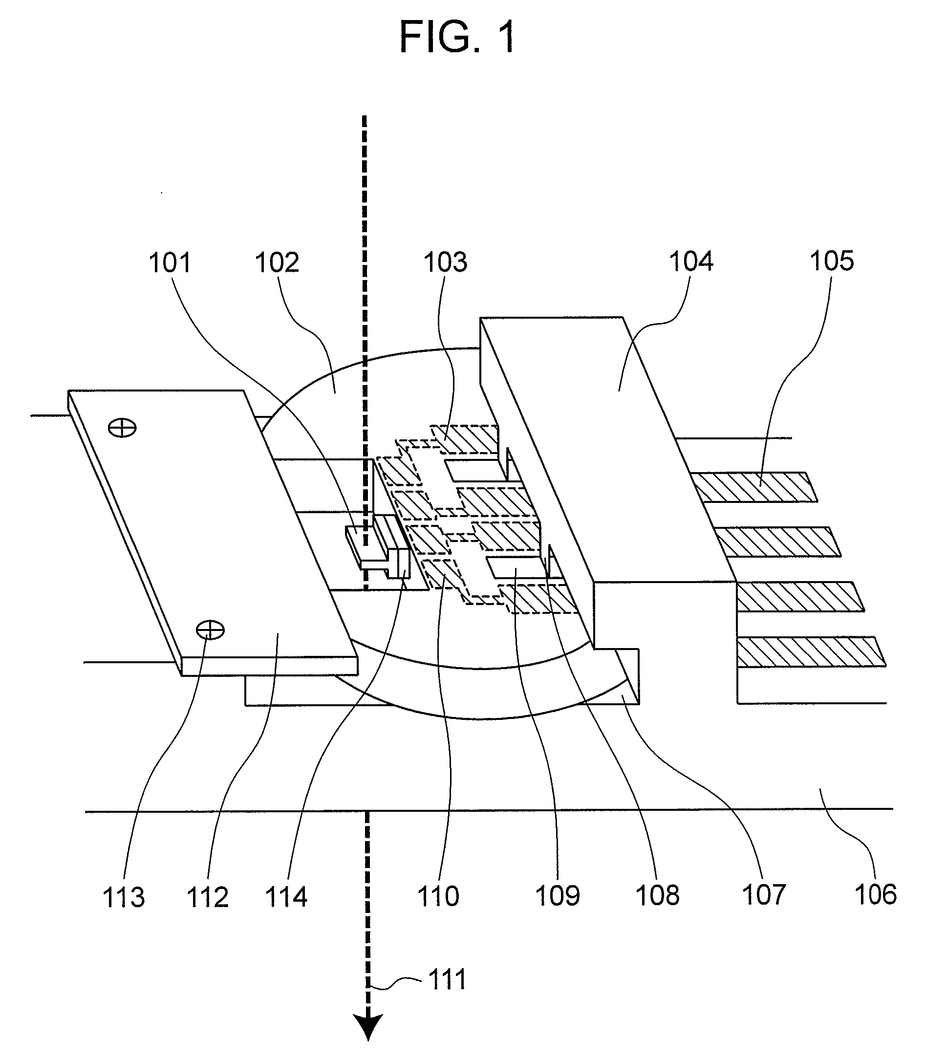 Multi-part specimen holder with conductive patterns