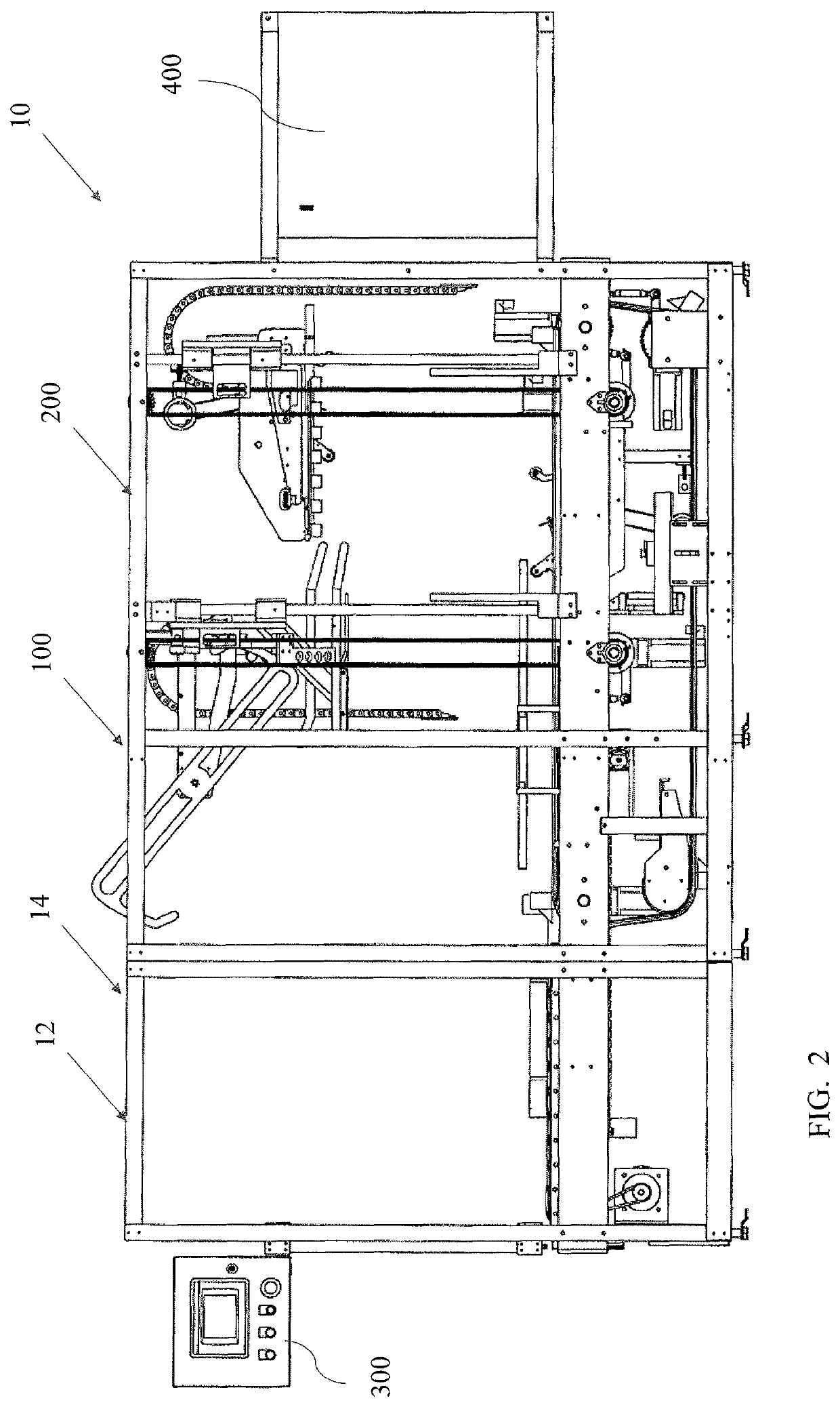 Packaging machinery having automated adjustments based on package parameters