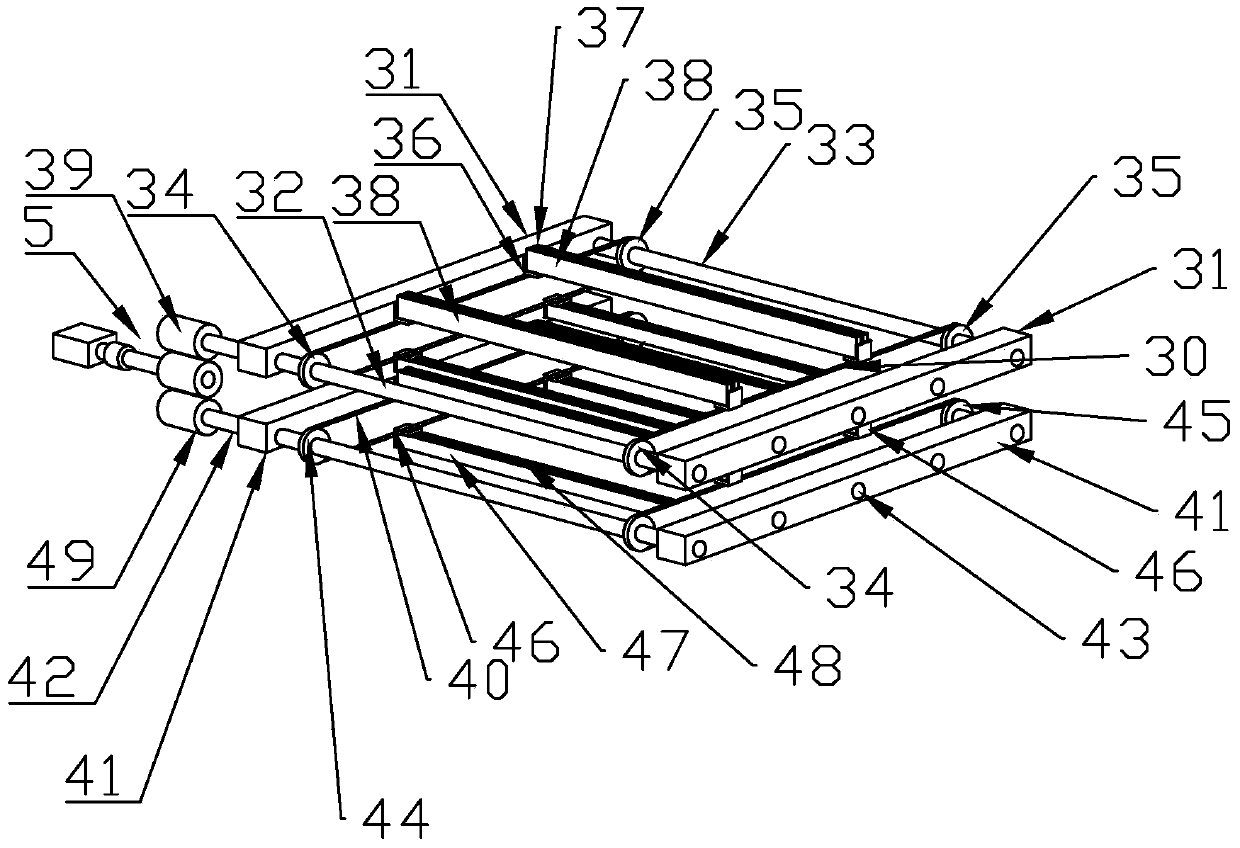 A cloth inspection and dust removal system applied to clothing production