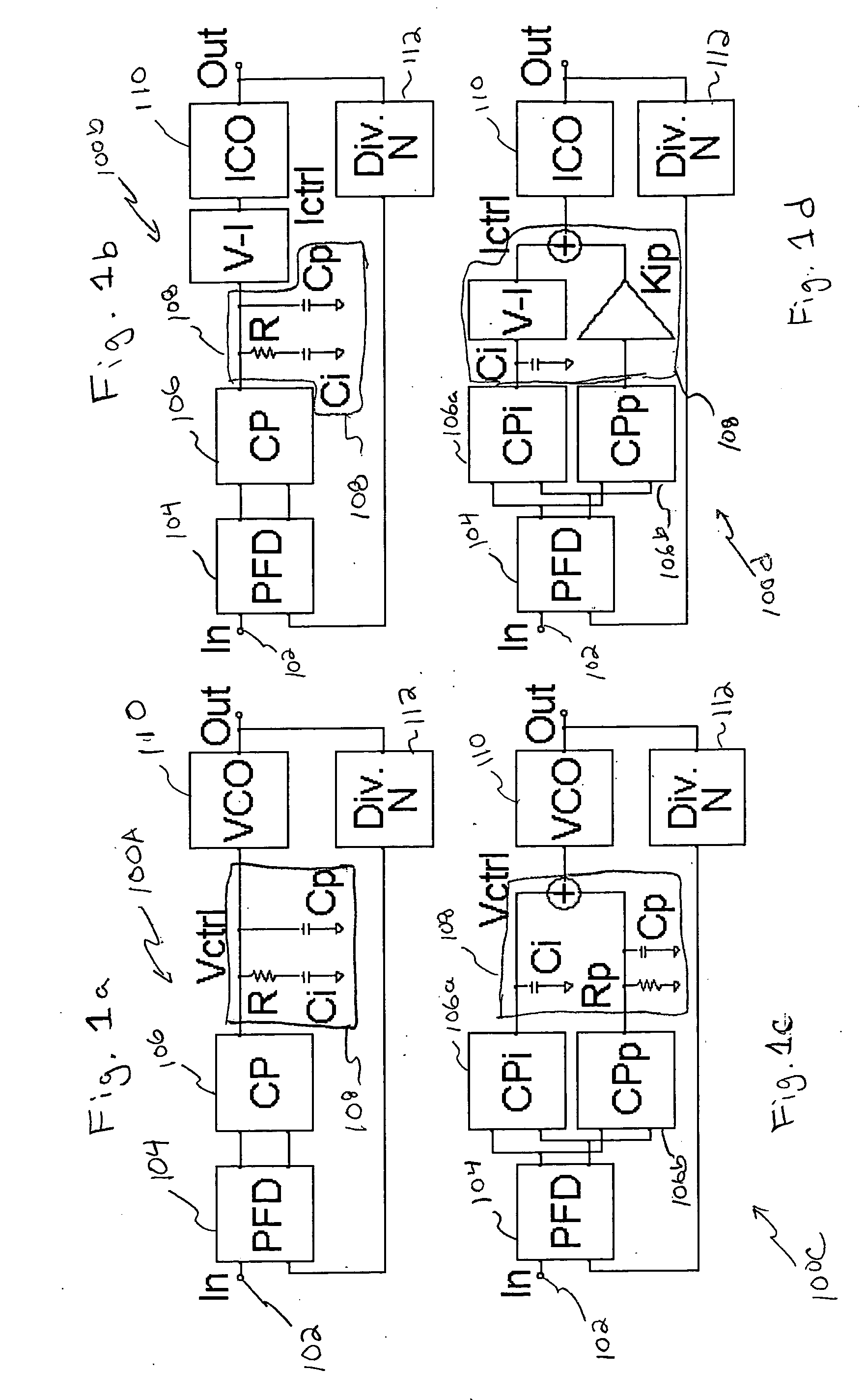 Method and apparatus to achieve a process, temperature and divider modulus independent PLL loop bandwidth and damping factor using open-loop calibration techniques