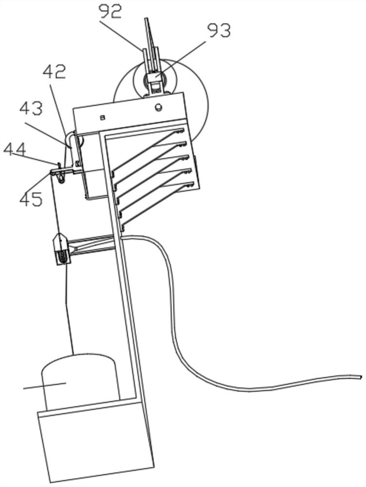 Wool-like yarn and processing technology and device