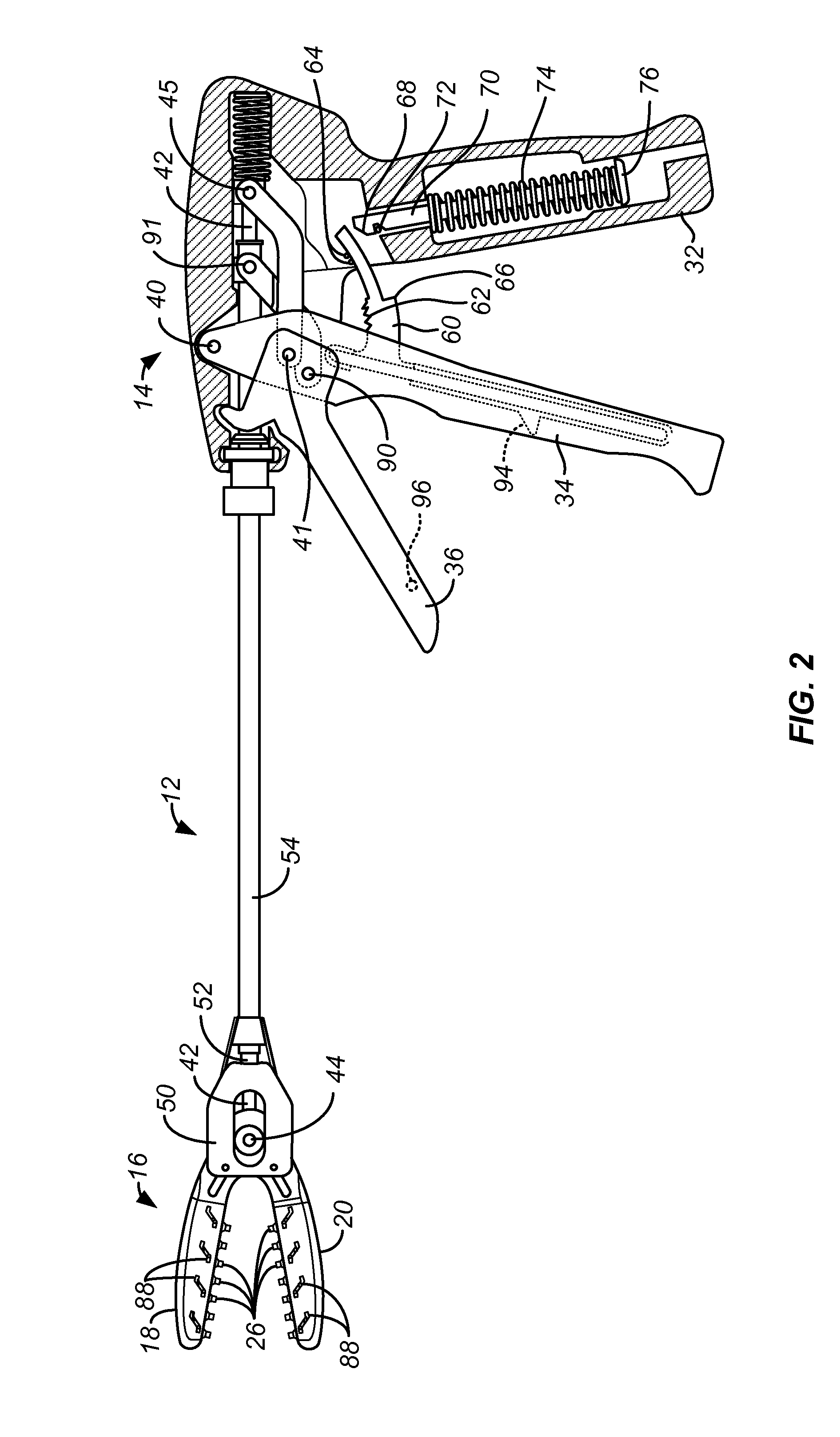 Delivery device and method for compliant tissue fasteners