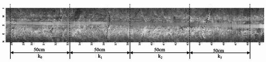 Rock mass joint connectivity determination method based on drilling camera shooting technology and permeability test system