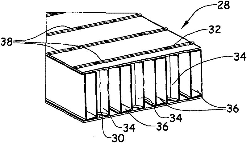 Acoustic processing panel, more particularly adapted for an air intake in an aircraft nacelle