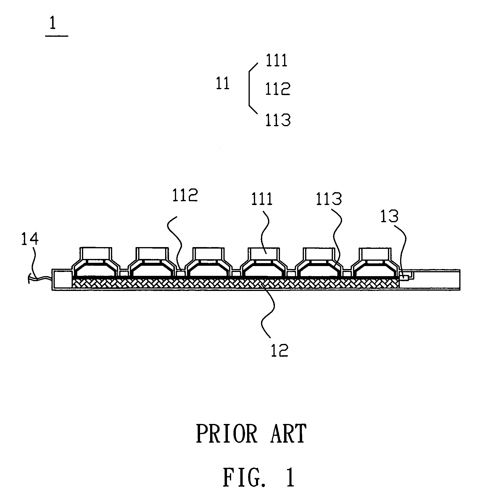 Electrical apparatus with illumination device