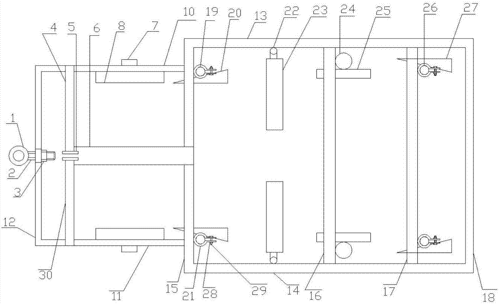 Mulching film covering machine with film rolling and soil covering