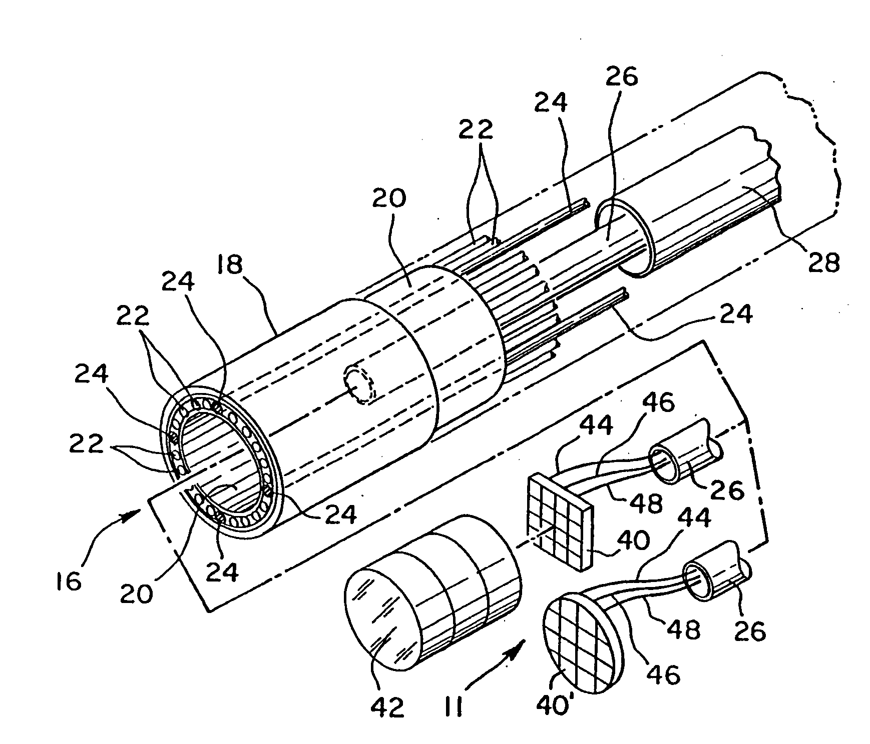 Reduced area imaging device incorporated within wireless endoscopic devices