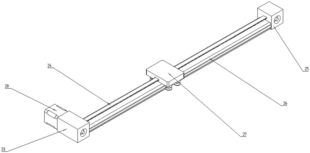 Automatic seedling replenishment mechanical operation device