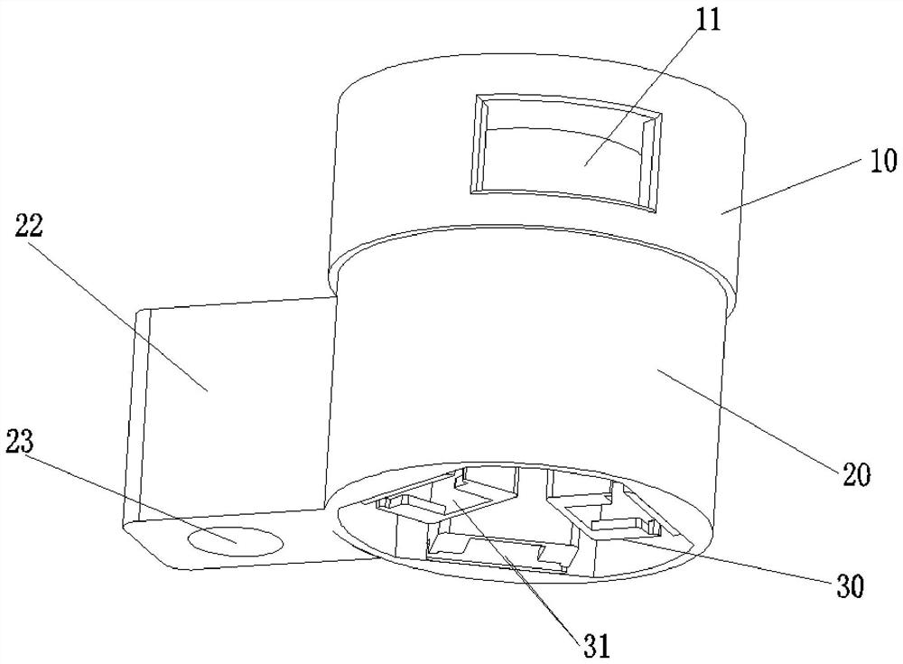 Anti-misplugging device for compressor wiring