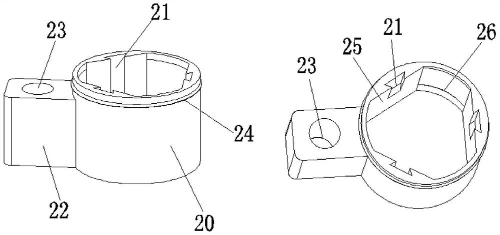 Anti-misplugging device for compressor wiring