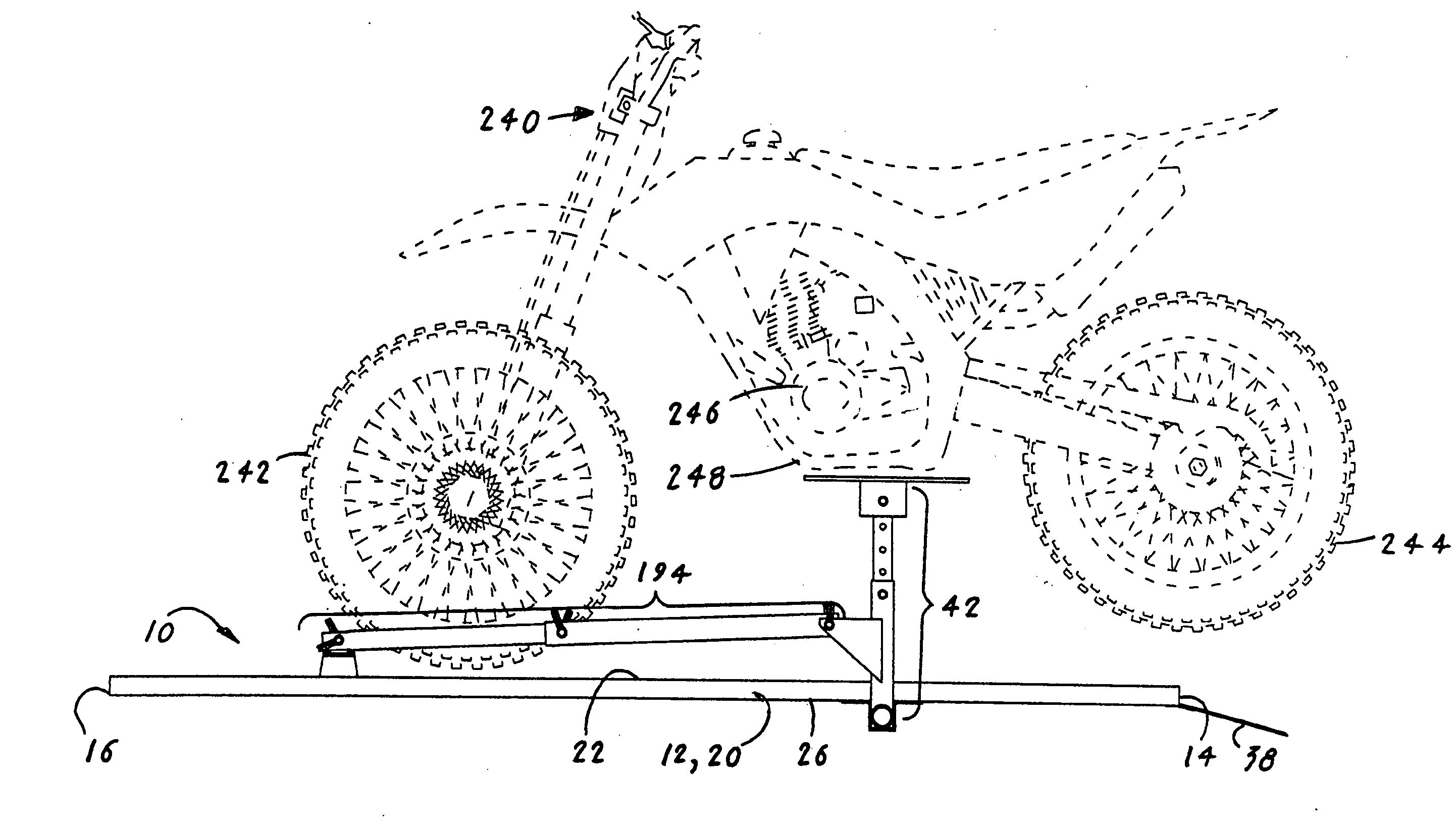 Dirtbike maintenance apparatus