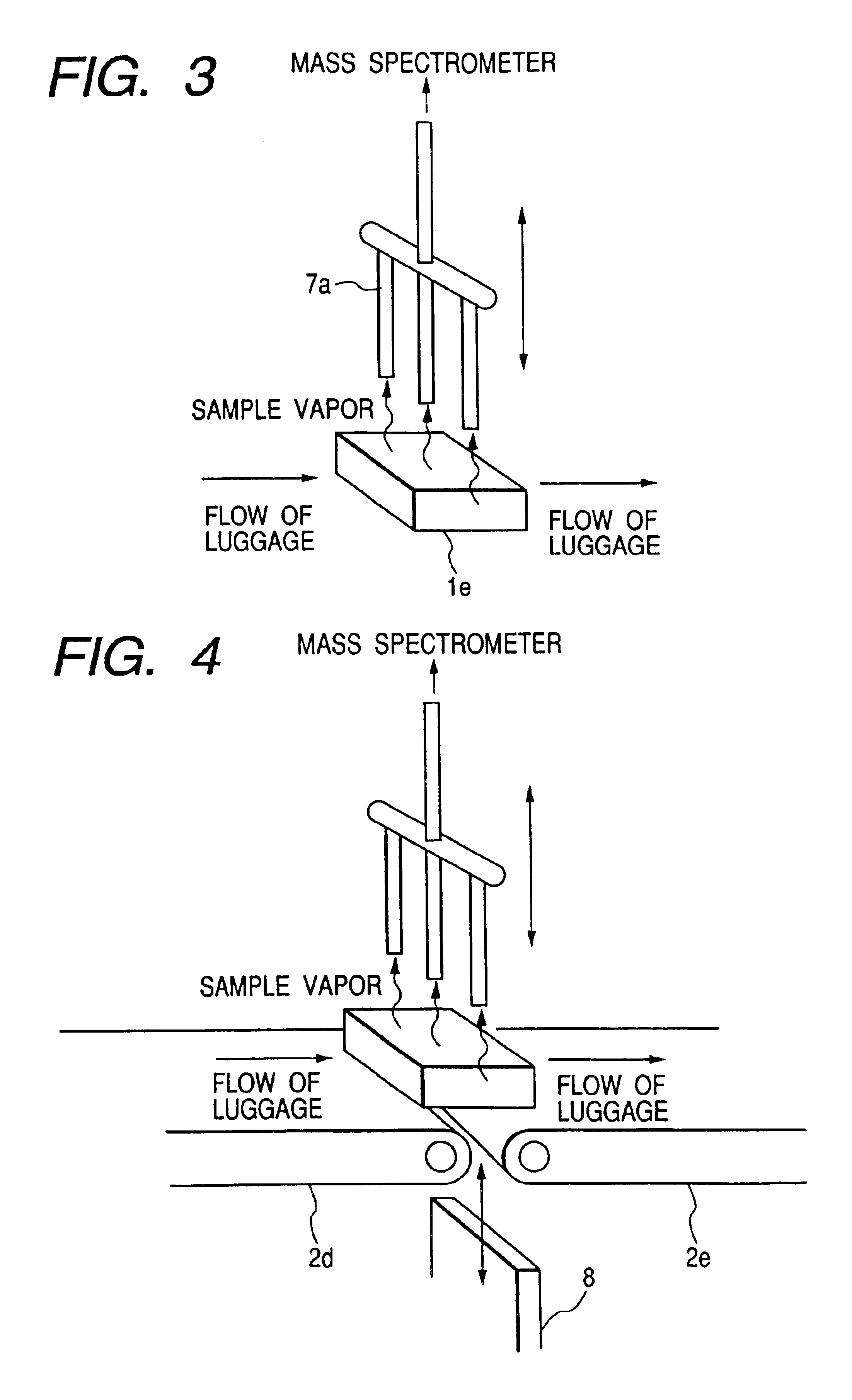 Explosive detection system and sample collecting device