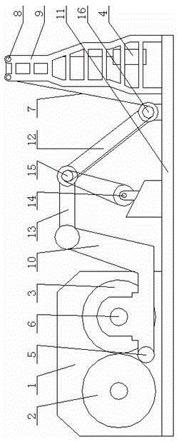 Gravity-loaded high-pressure double-roll squeeze mill