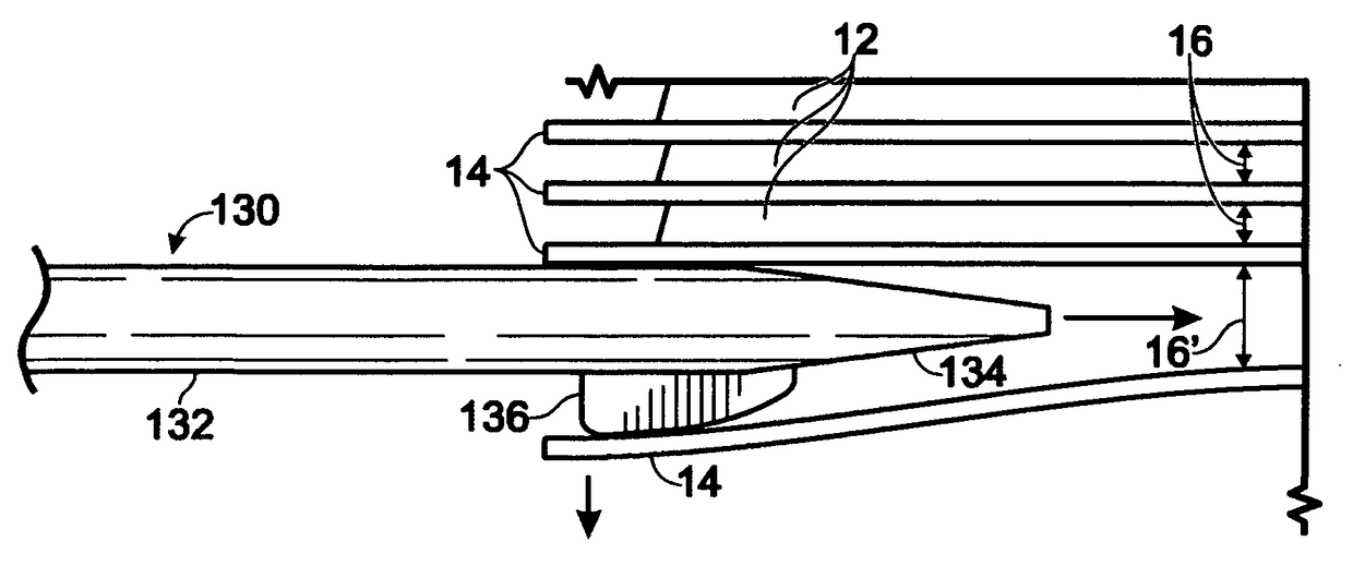 Tray separator method and apparatus