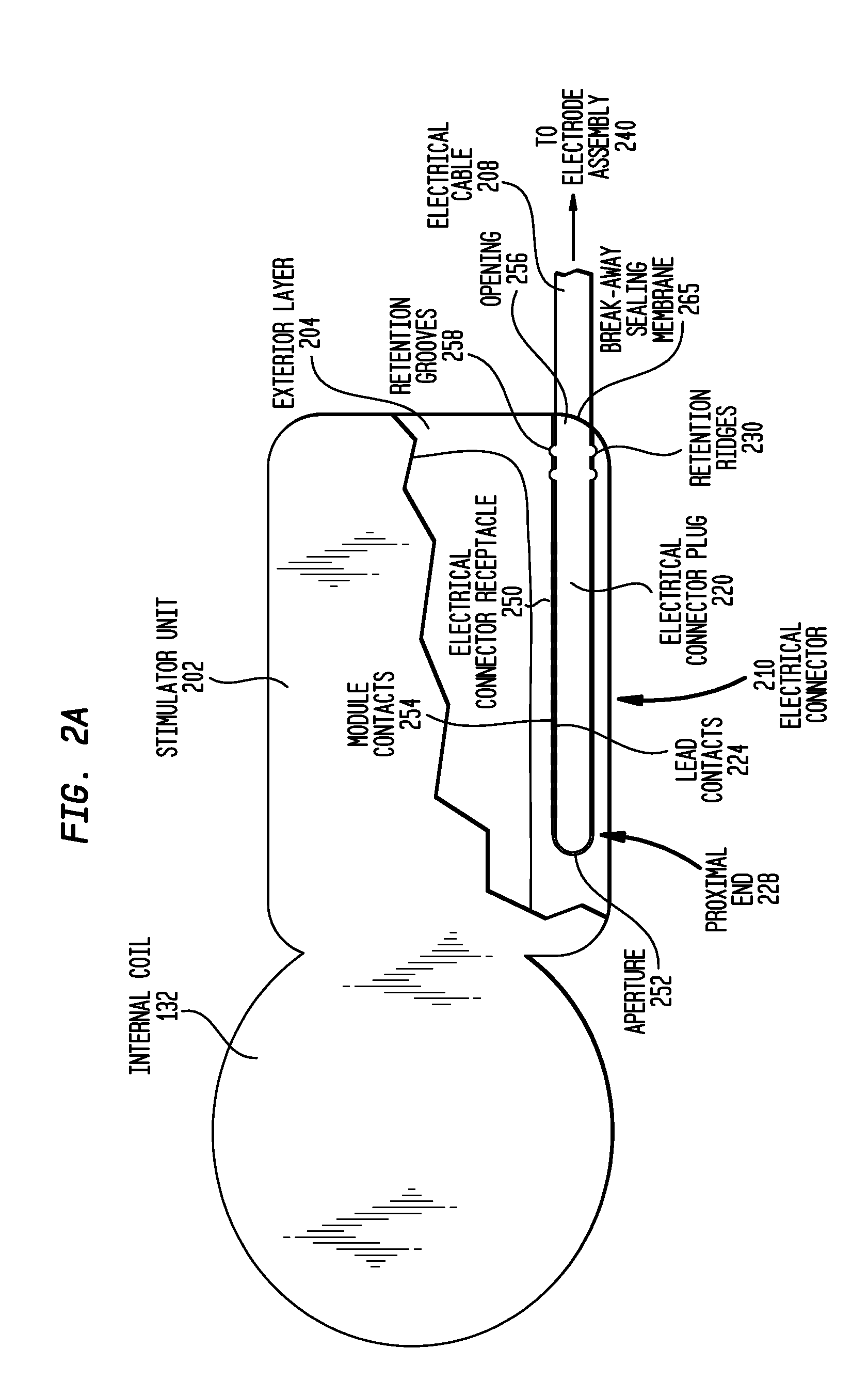 In situ adjustment of implantable components connected by an implantable electrical connector