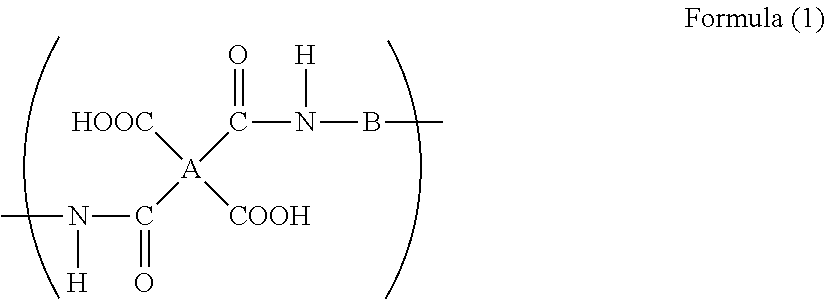 Aqueous polyimide precursor solution composition and method for producing aqueous polyimide precursor solution composition