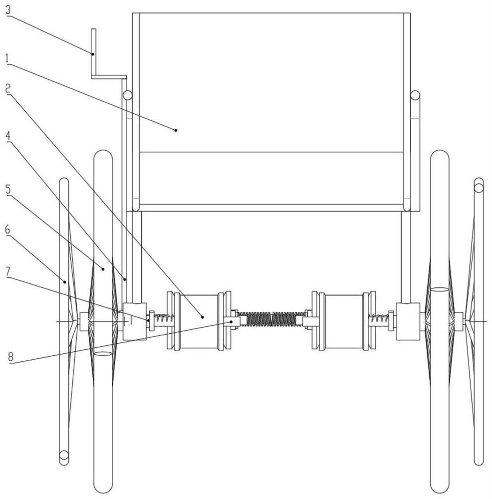 A manual wheelchair with infinitely adjustable transmission ratio