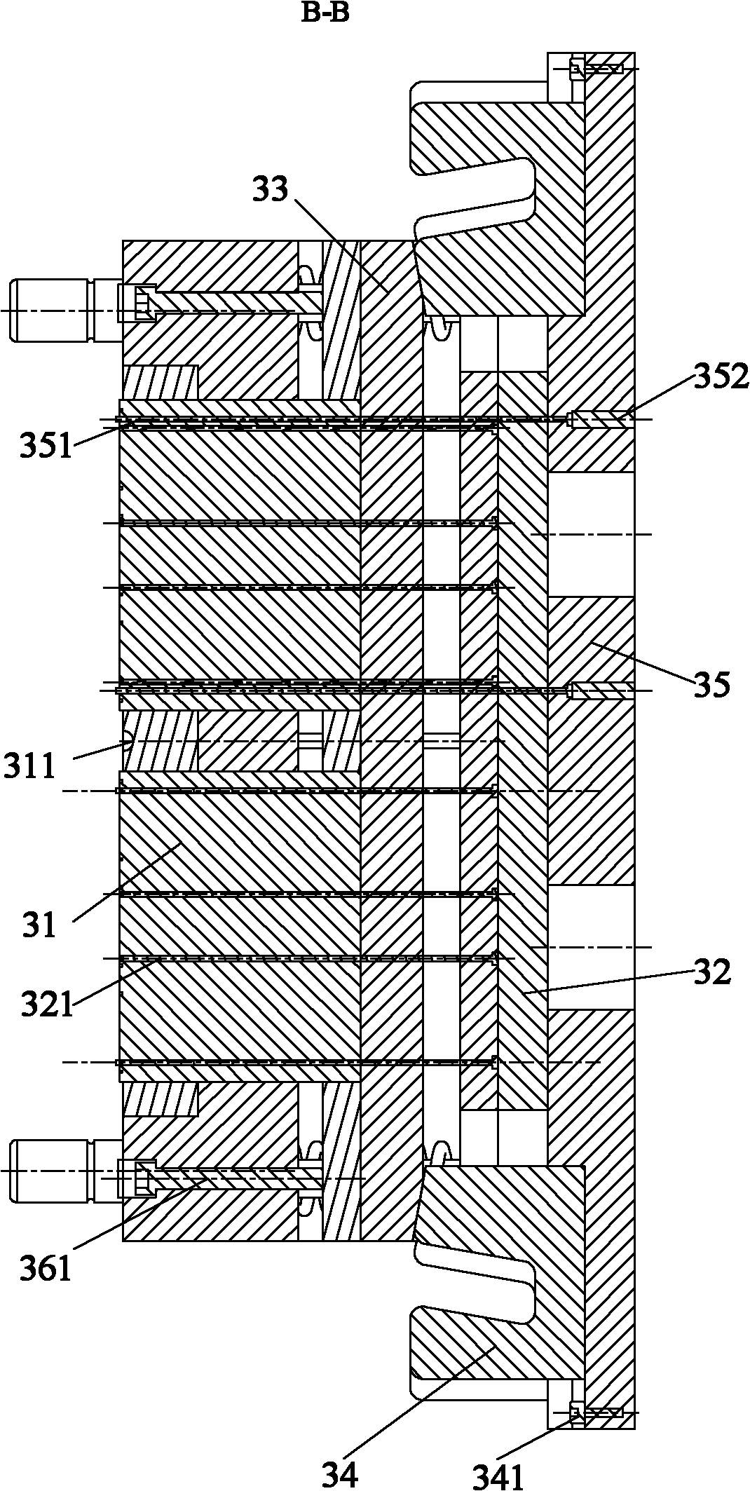 Double-injection mold