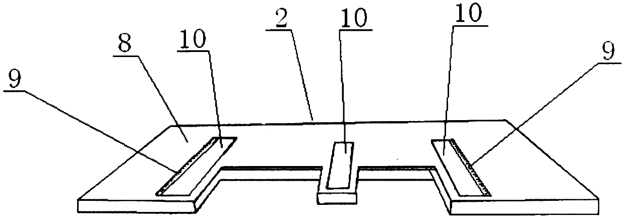A numerically controlled exterior automatic positioning device for a door panel