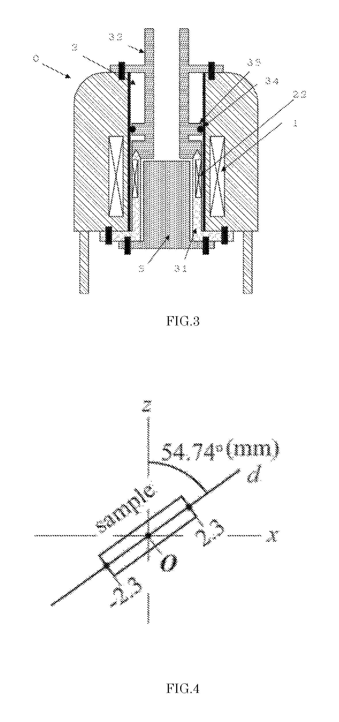 Coil assembly for accurate adjustment of magic angle in solid-state NMR apparatus and method of adjusting magic angle using such coil assembly
