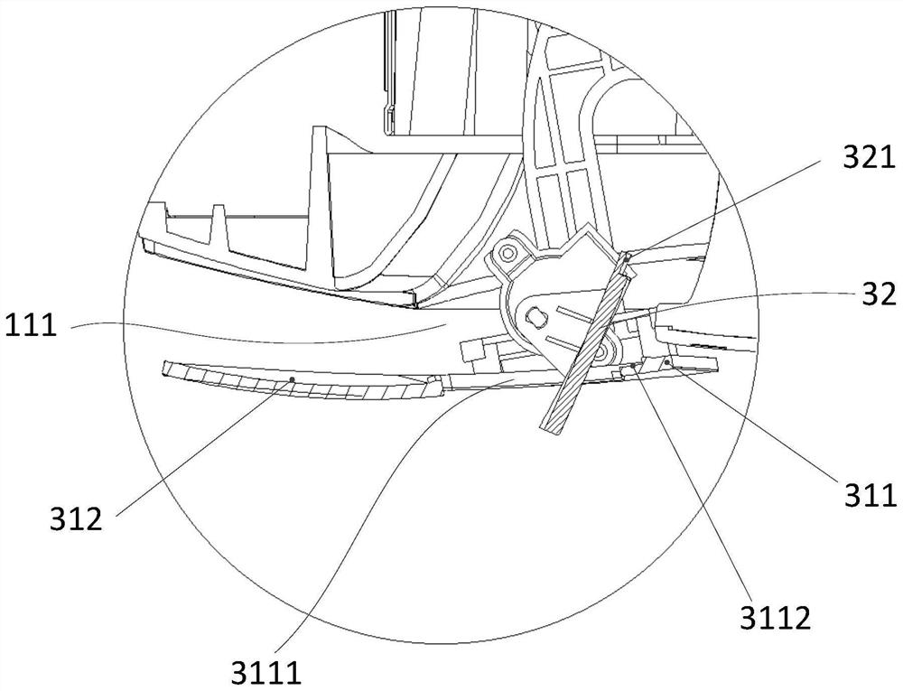 Air conditioner and air deflector control method for air conditioner refrigeration