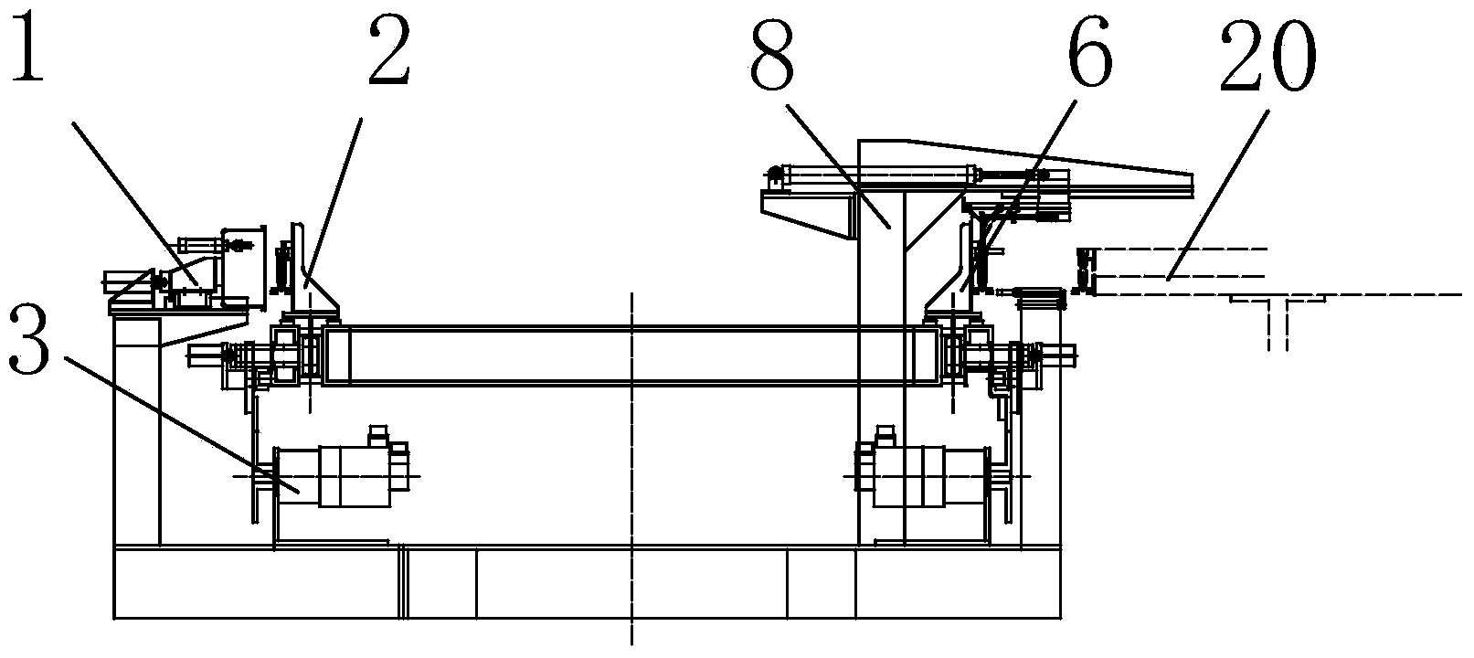 Vacuum-sealing packaging machine