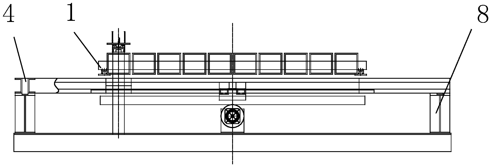 Vacuum-sealing packaging machine