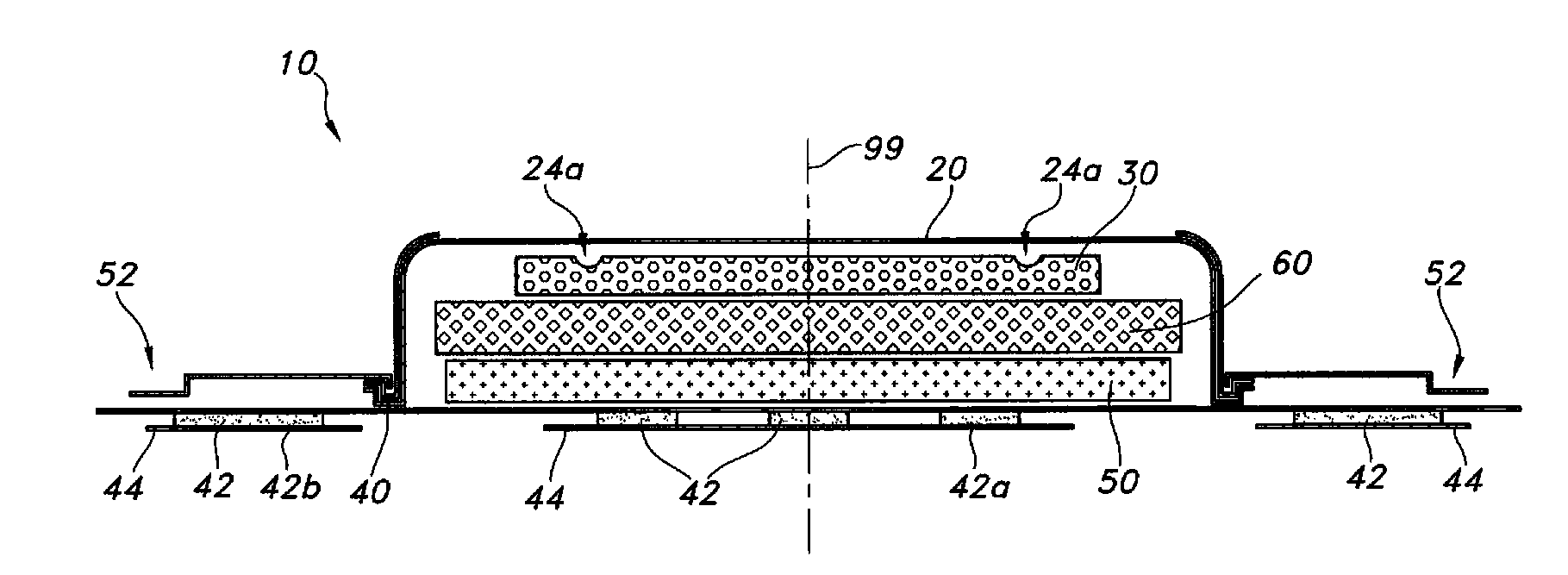 Absorbent Article with Stabilization Member