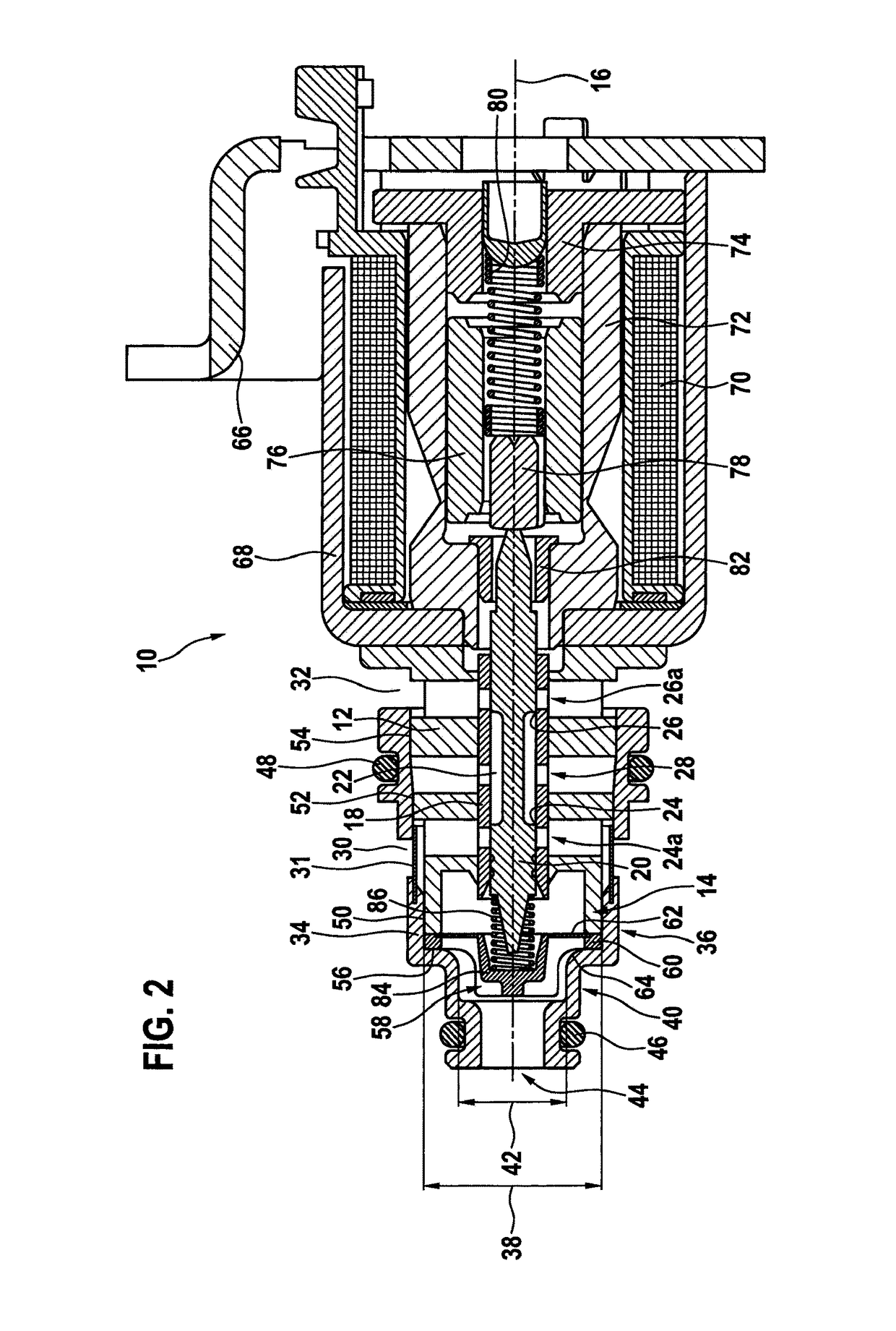 Slide valve, in particular for controlling a motor vehicle automatic transmission