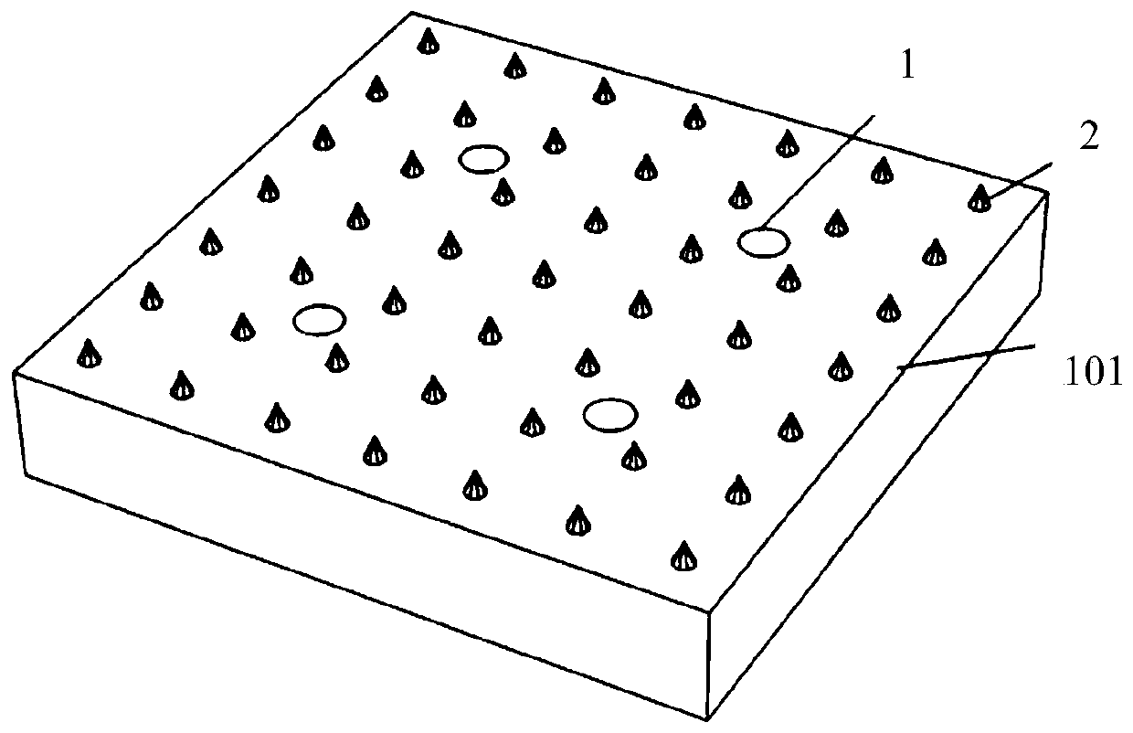 Monocrystalline silicon high-throughput microneedle structure