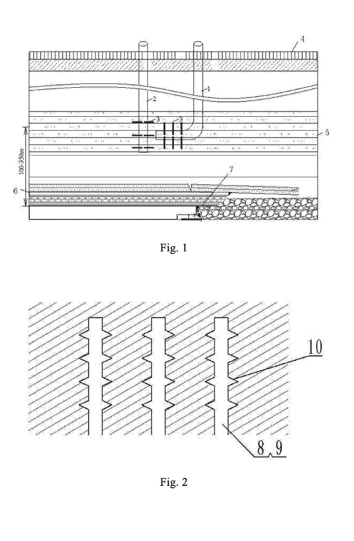Method for over-pit and under-pit cooperative control of roofs of far and near fields of an extra-large stoping space