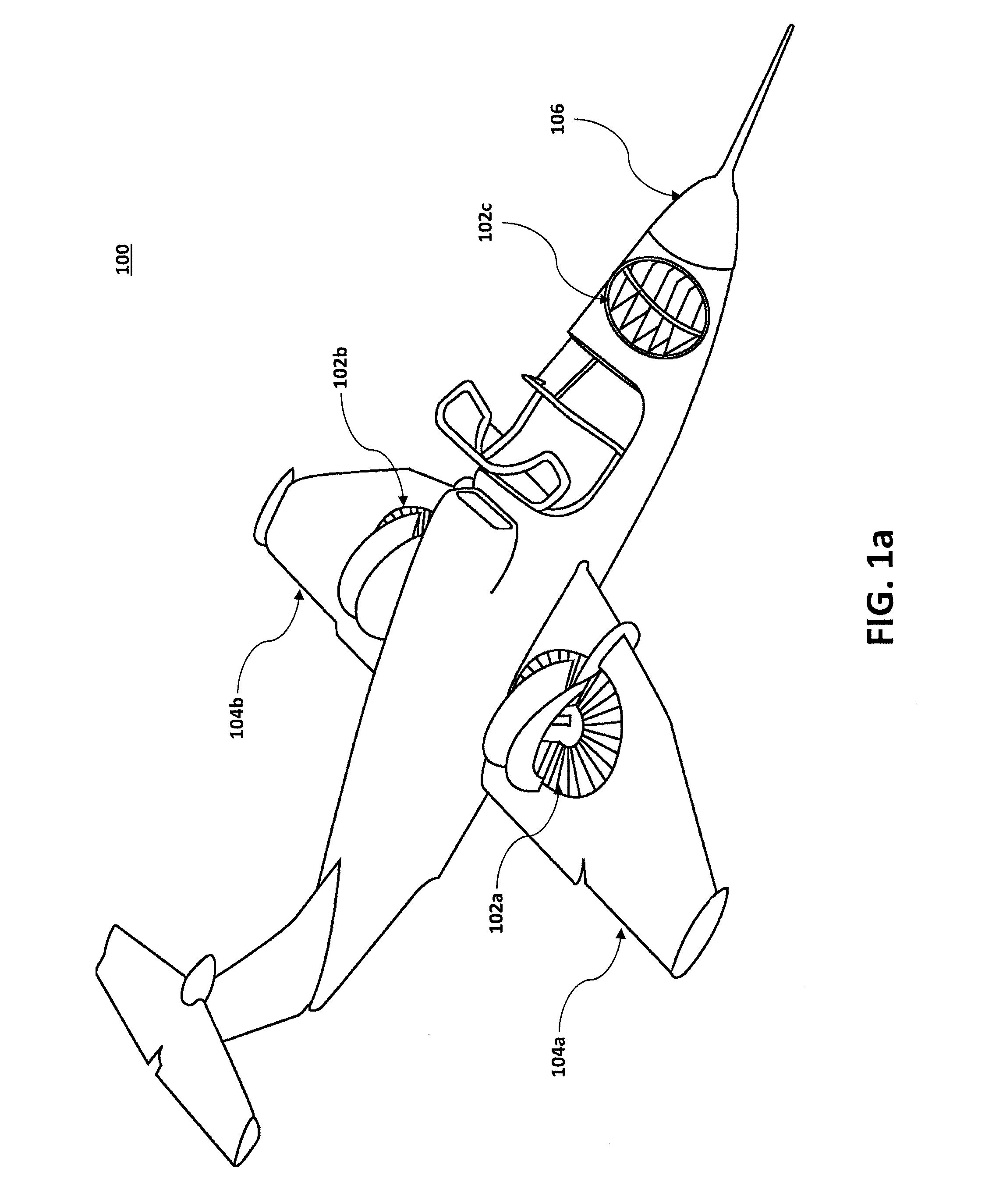 System and method for improving transition lift-fan performance