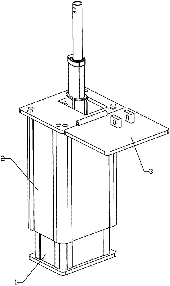 Multifunctional electric push rod