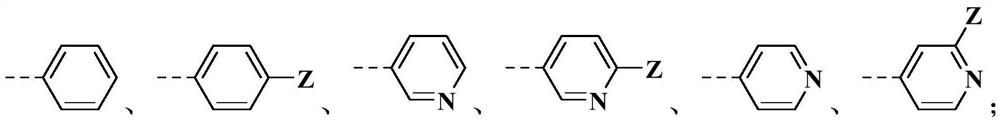 M-diamide compound and application thereof