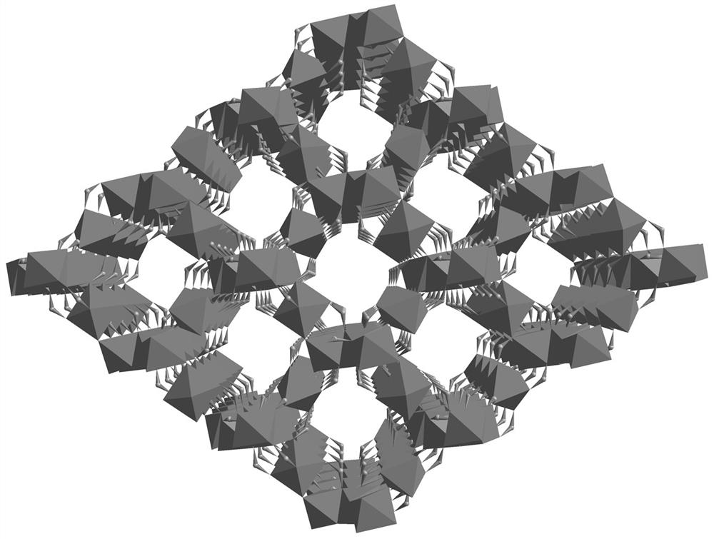 Preparation method of nickel-based heterogeneous metal organic framework material and application of nickel-based heterogeneous metal organic framework material