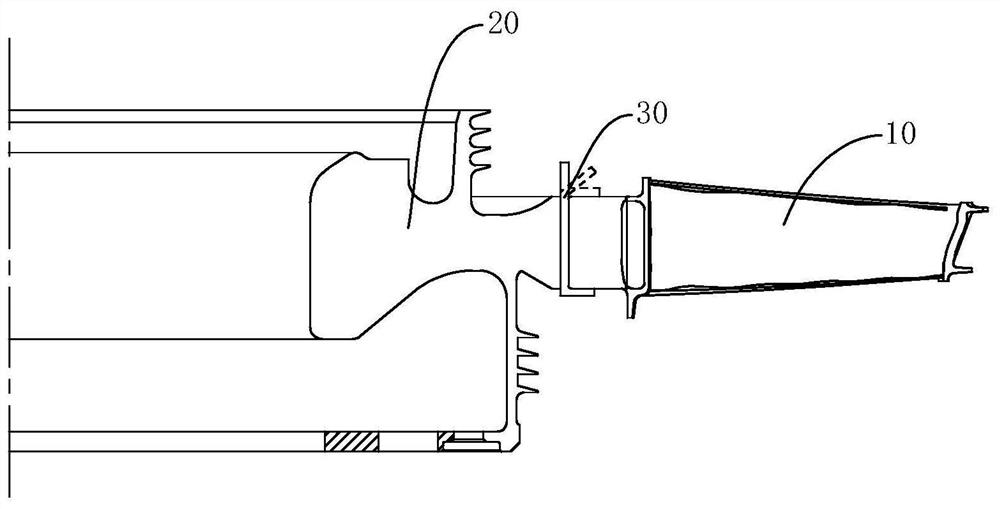 Turbine rotor locking plate assembling device and using method thereof