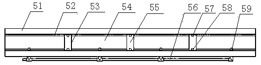 Varnish group printing device for optically variable anti-counterfeiting ink offset printing and offset printing on-line printing method