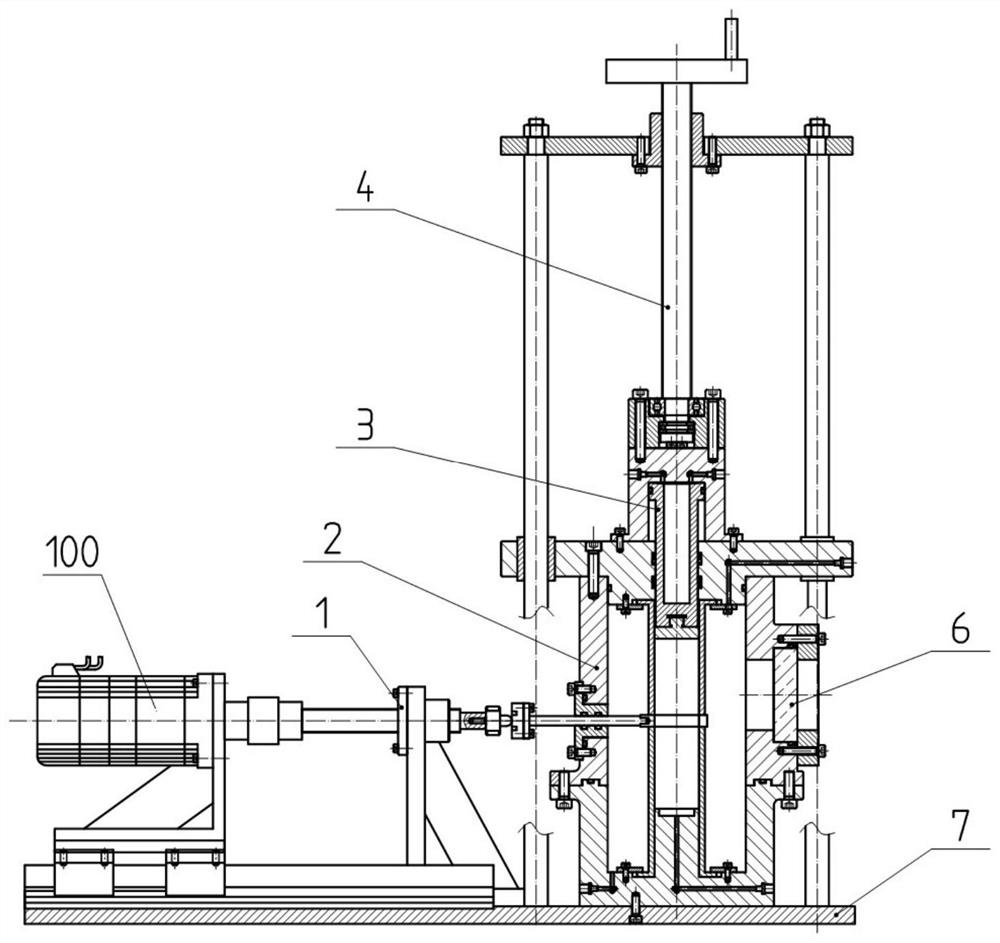 Experimental device and experimental method for testing mechanical properties of hydrate reservoir