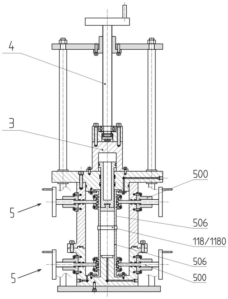 Experimental device and experimental method for testing mechanical properties of hydrate reservoir