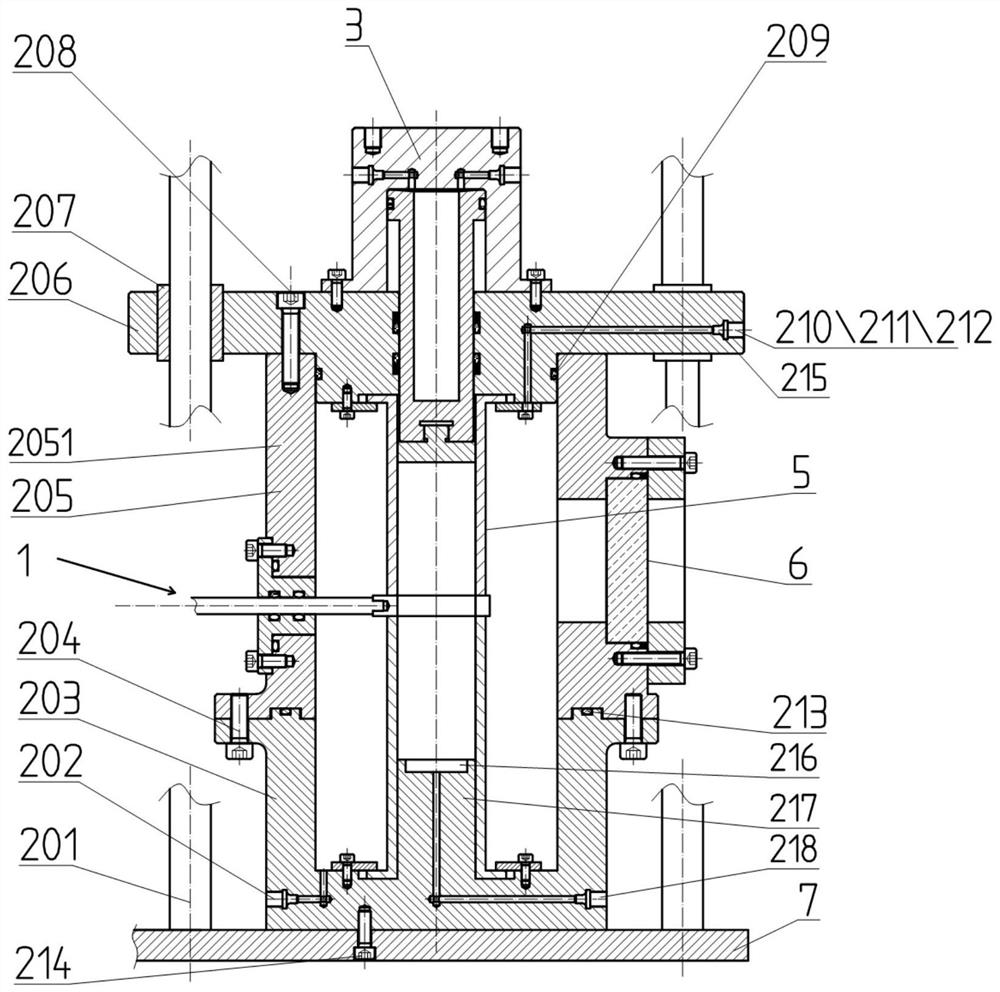 Experimental device and experimental method for testing mechanical properties of hydrate reservoir