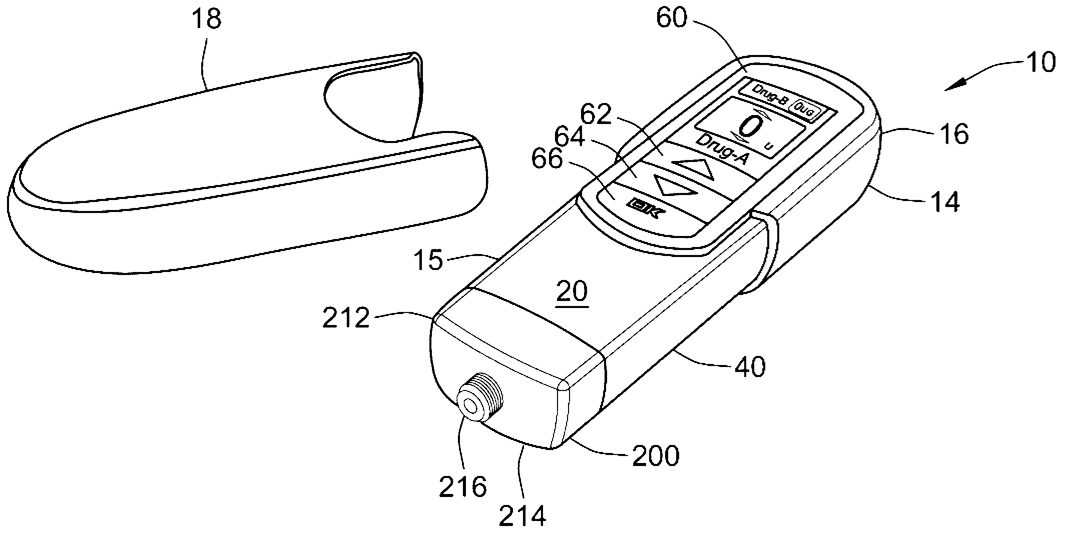 Dispense interface component for a drug delivery device