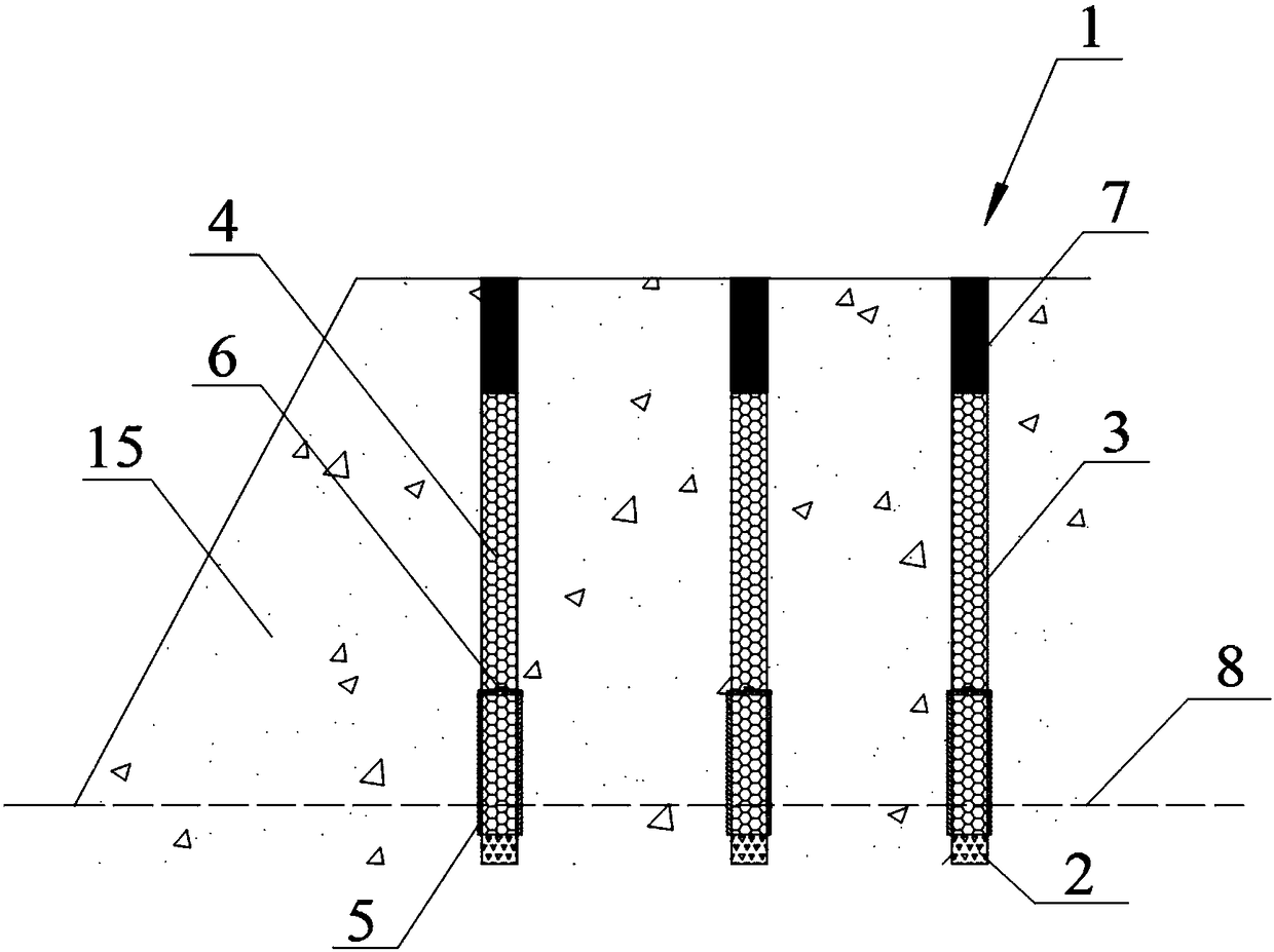 Multi-direction collision energy-gathering multi-point initiation method for reducing the foundation of deep hole bench blasting