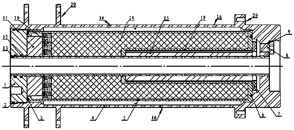 A gas generator that provides rapid inflation for the floating system of underwater weapons