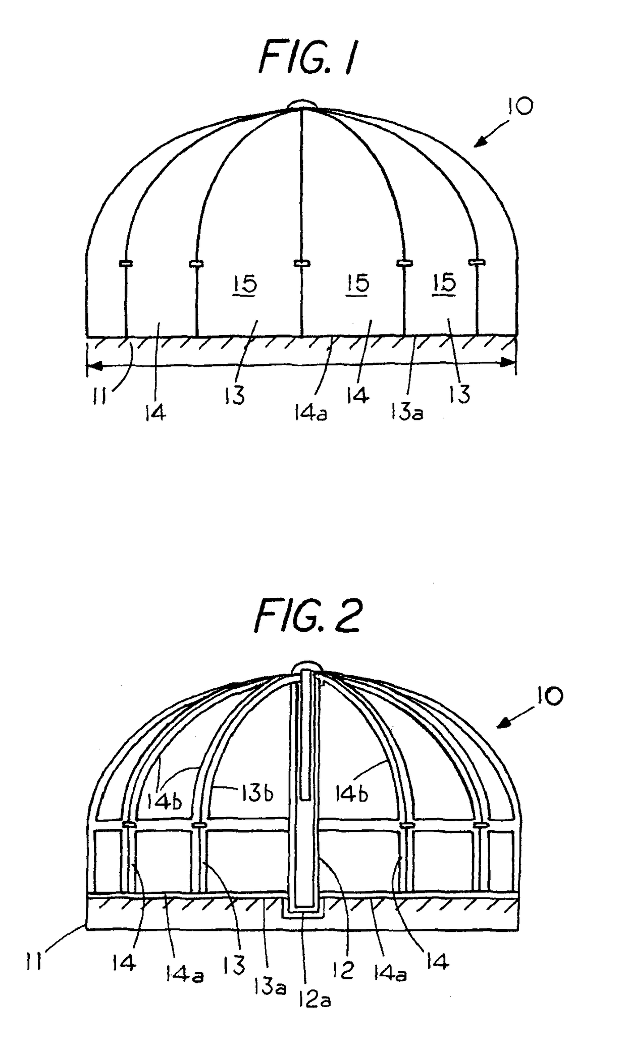 Portable domed storm shelter