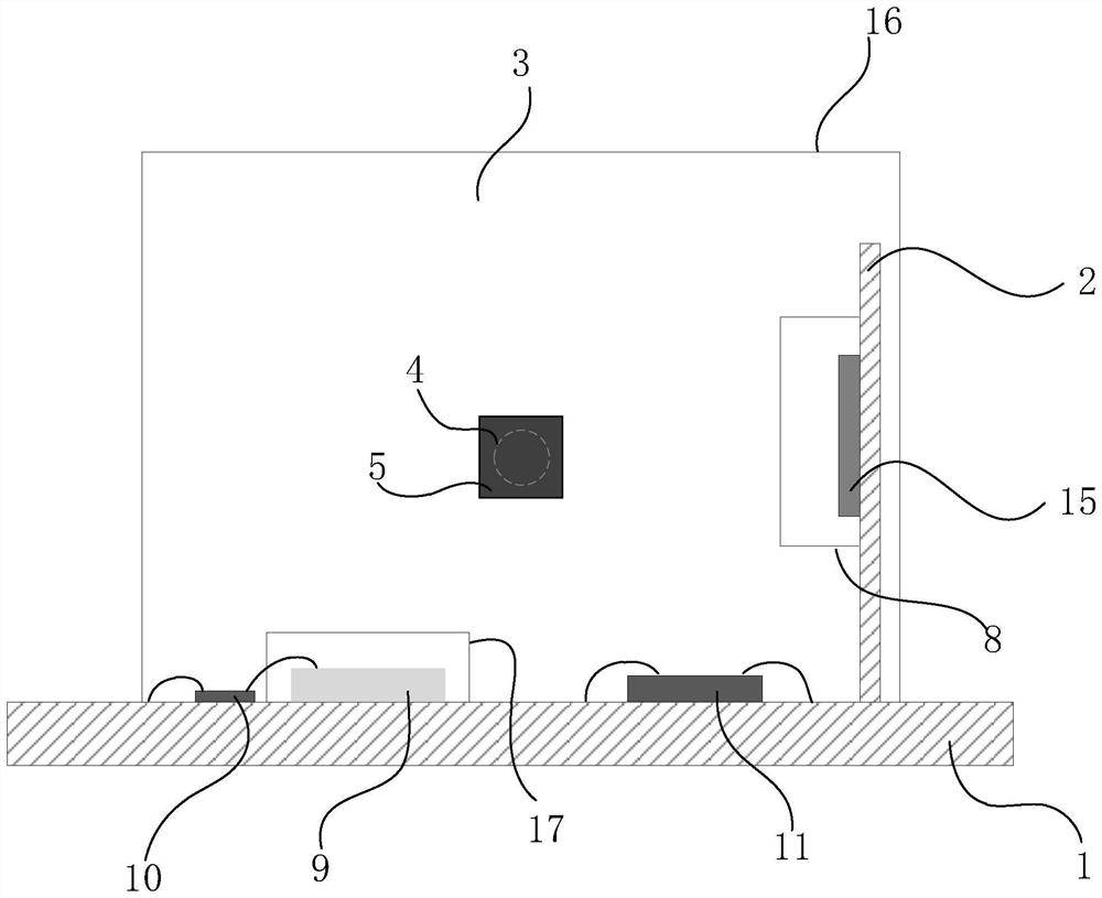 High-integration photoacoustic gas sensor based on optical path optimization