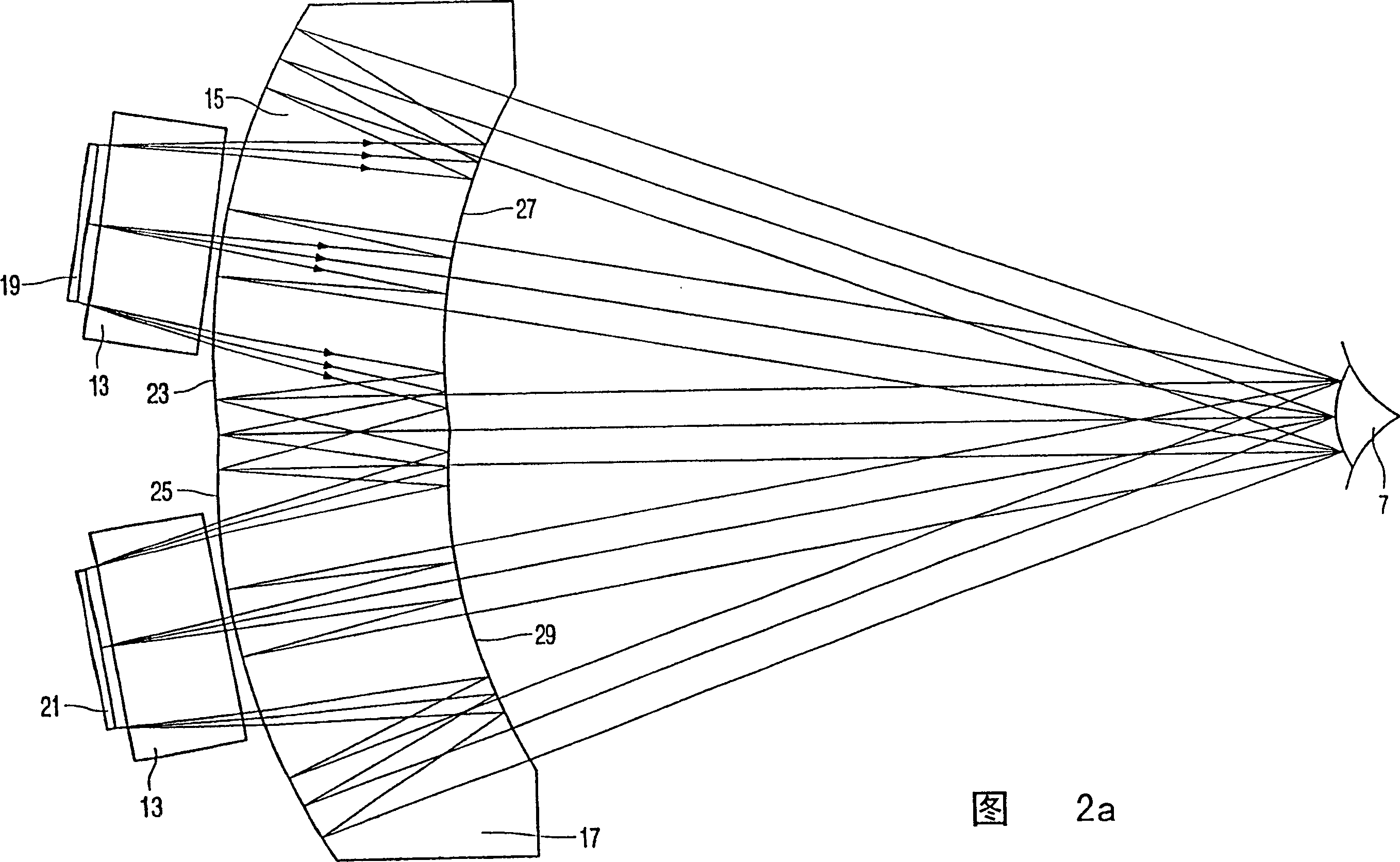 Image display device and head-mounted display comprising same