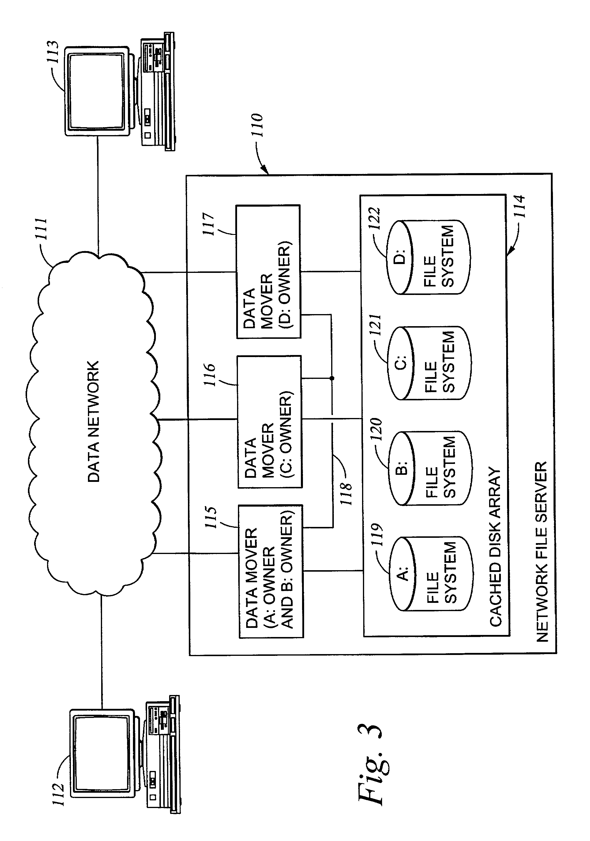 Delegation of metadata management in a storage system by leasing of free file system blocks and i-nodes from a file system owner